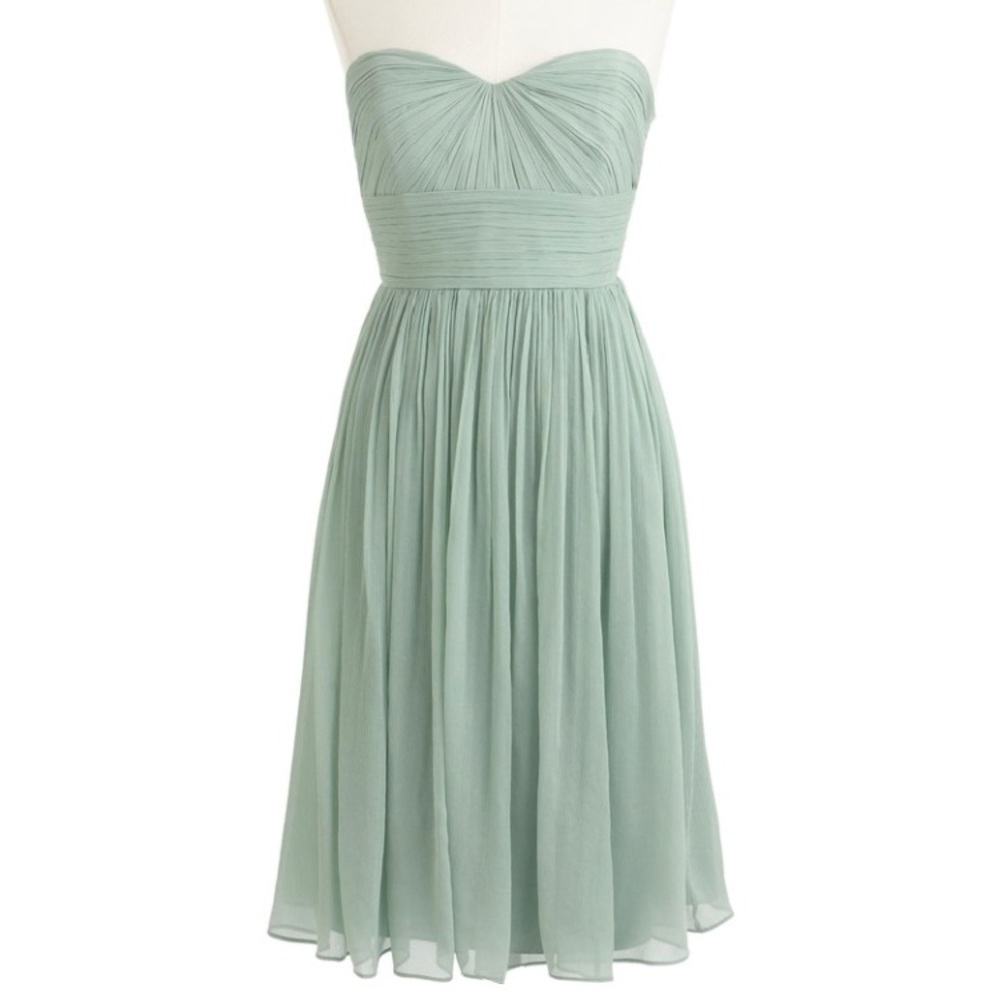 J. Crew silk chiffon dress